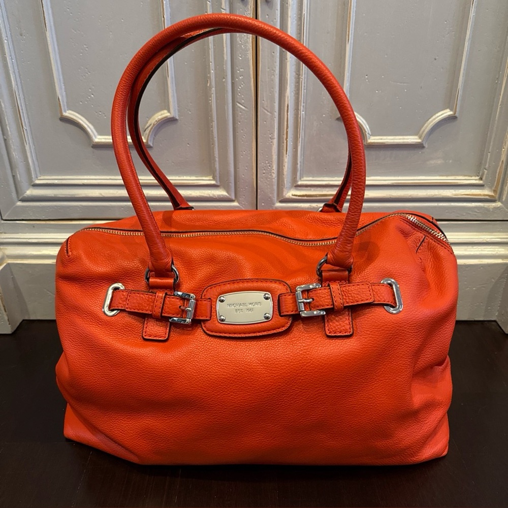 Michael Kors Orange Tote Bag